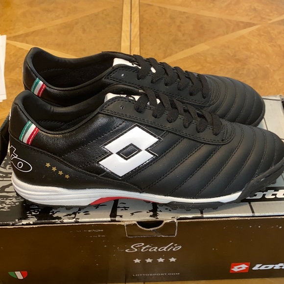 NWB!! Vintage Y2K Lotto Stadio Mondiale Turf Mens soccer cleats size 6.5 - Picture 1 of 7